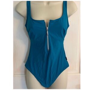 Anita Eloise Zip-Front One-Piece Swimsuit